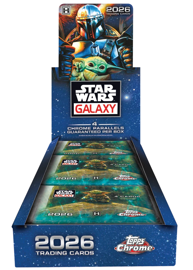 Topps Star Wars Chrome Galaxy 2026 hobby doboz