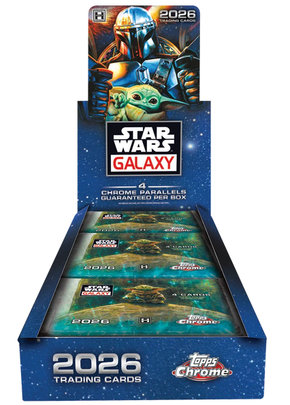 Topps Star Wars Chrome Galaxy 2026 hobby doboz