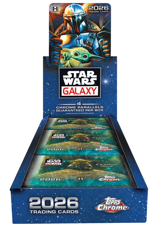 Topps Star Wars Chrome Galaxy 2026 hobby doboz