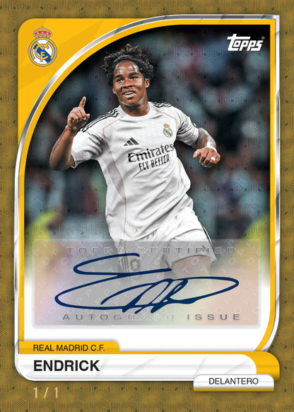 2025/26 Topps Real Madrid Collector Tin