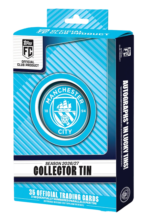 2026-27 Topps Manchester City Collector Tin