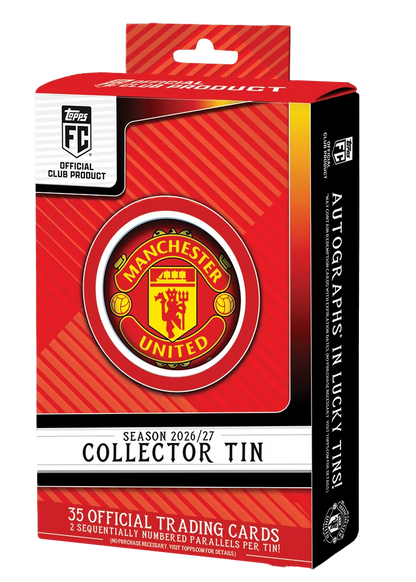 2026-27 Topps Collector Tin Manchester United