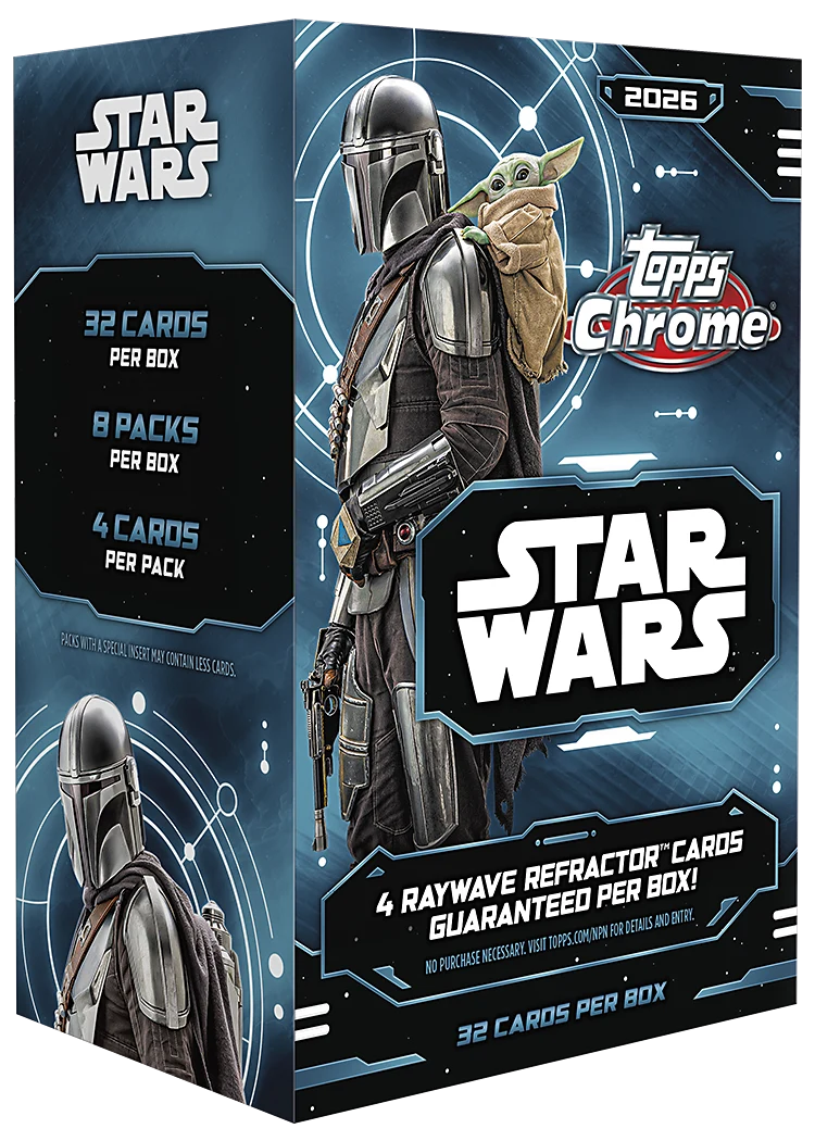 *Előrendelés*2026 Topps Chrome® Star Wars - Value Box