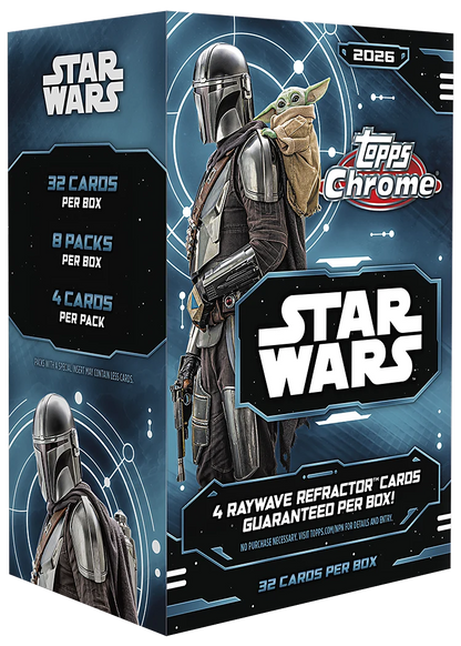 *Előrendelés*2026 Topps Chrome® Star Wars - Value Box