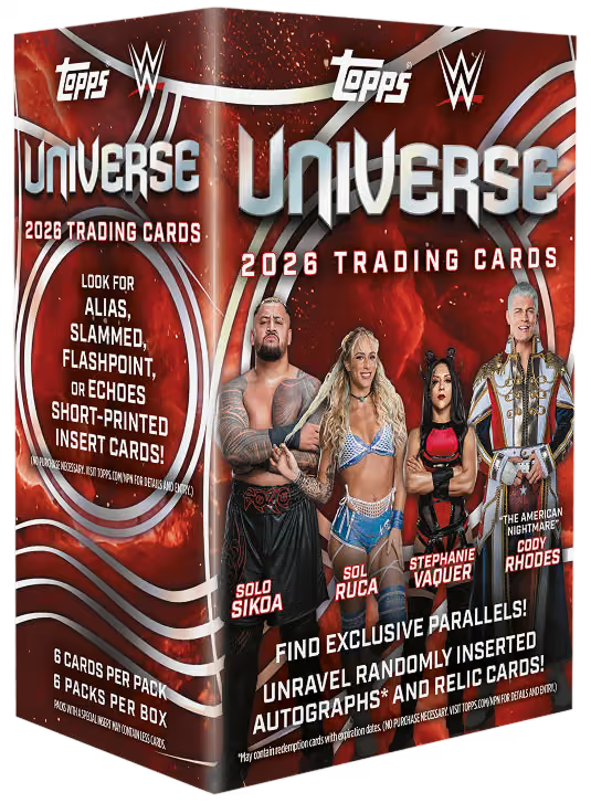 2026 Topps WWE Universe – Value Box