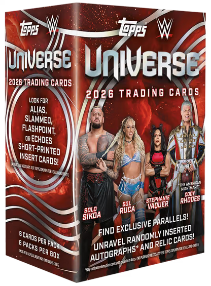 2026 Topps WWE Universe – Value Box