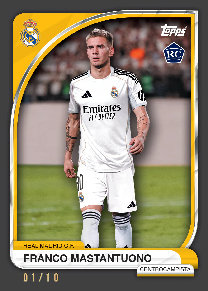 2025/26 Topps Real Madrid Collector Tin
