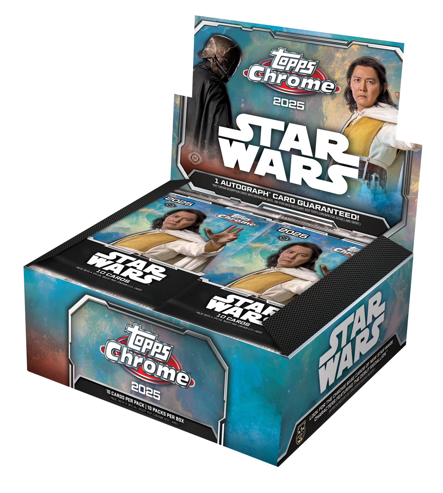 *Előrendelés*2025 Star Wars Chrome Hobby doboz
