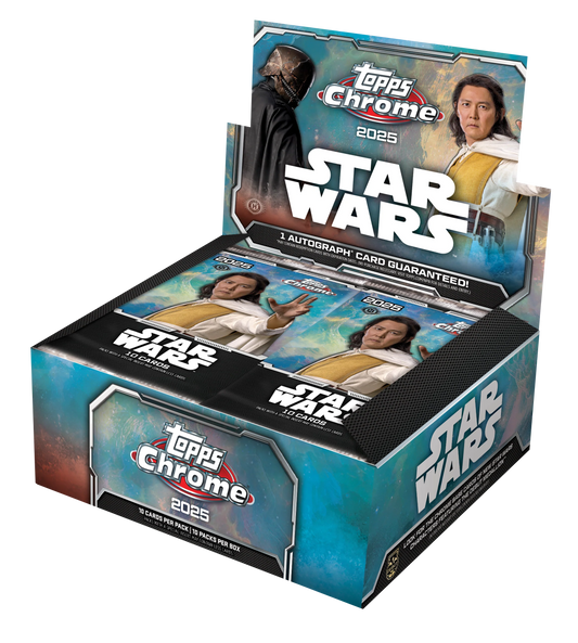 *Előrendelés*2025 Star Wars Chrome Hobby doboz