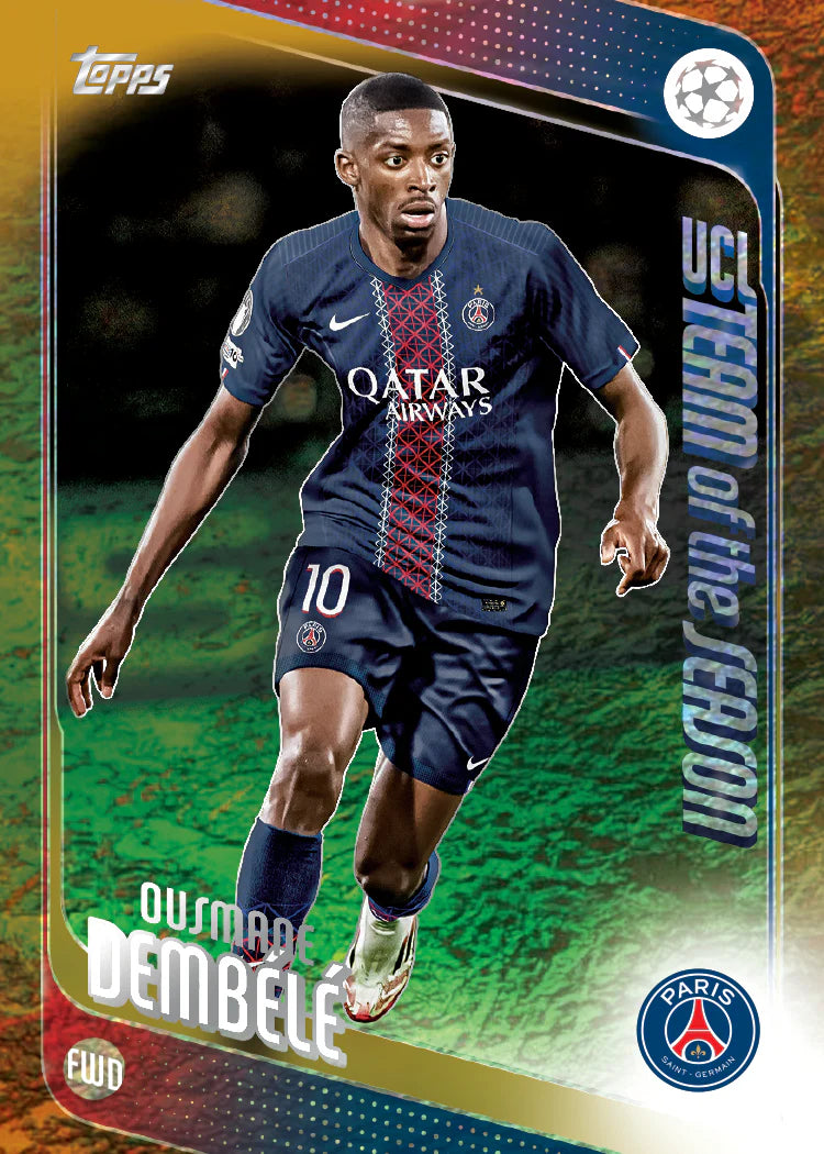 2025-26 Topps UEFA Club Competitions Blaster box