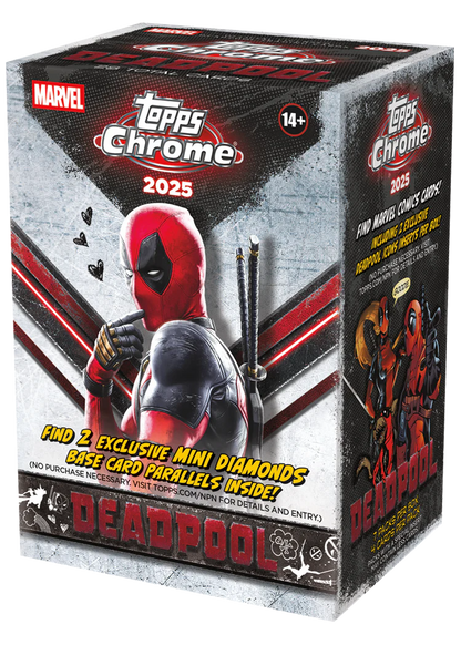 2025 Topps Chrome Deadpool value doboz