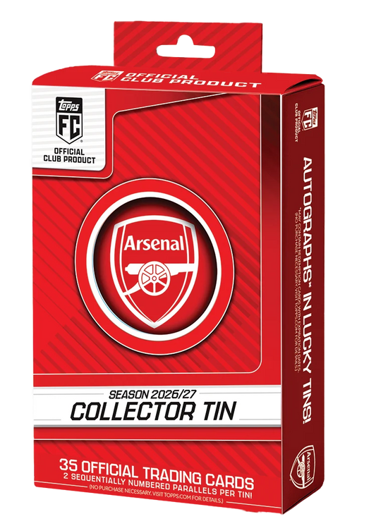 Topps Collector Tin Arsenal 2026/27