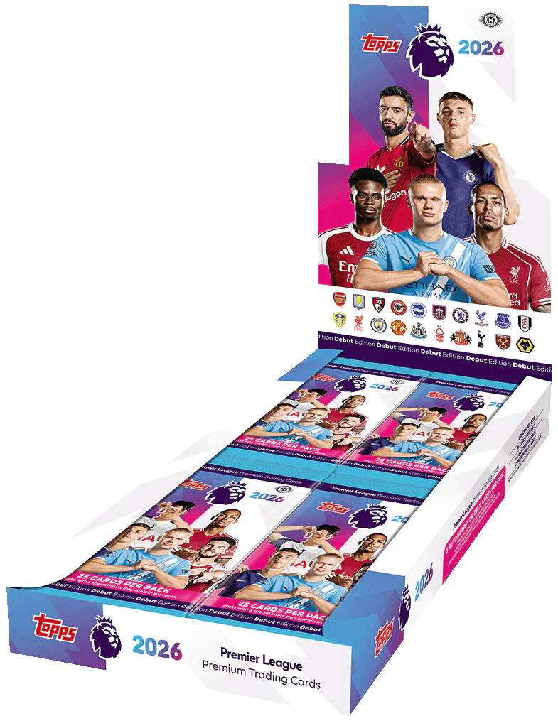 2026 Topps Premier League Hobby doboz