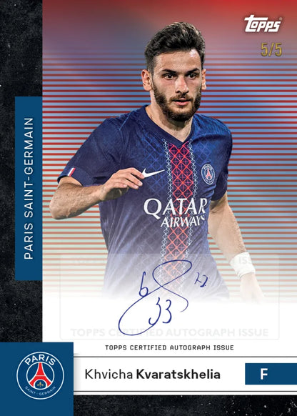 2025-26 Topps PSG Team Set