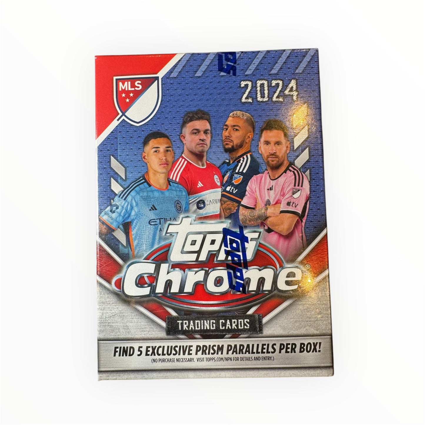 2024 Topps Chrome MLS soccer blaster