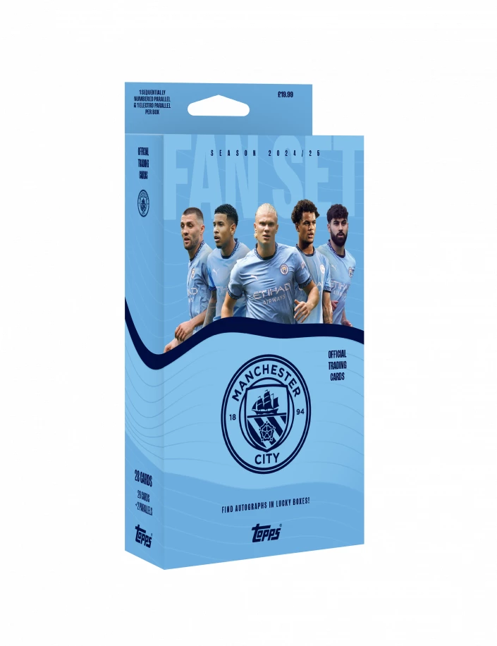 Topps Manchester City 2024-25 Fan set