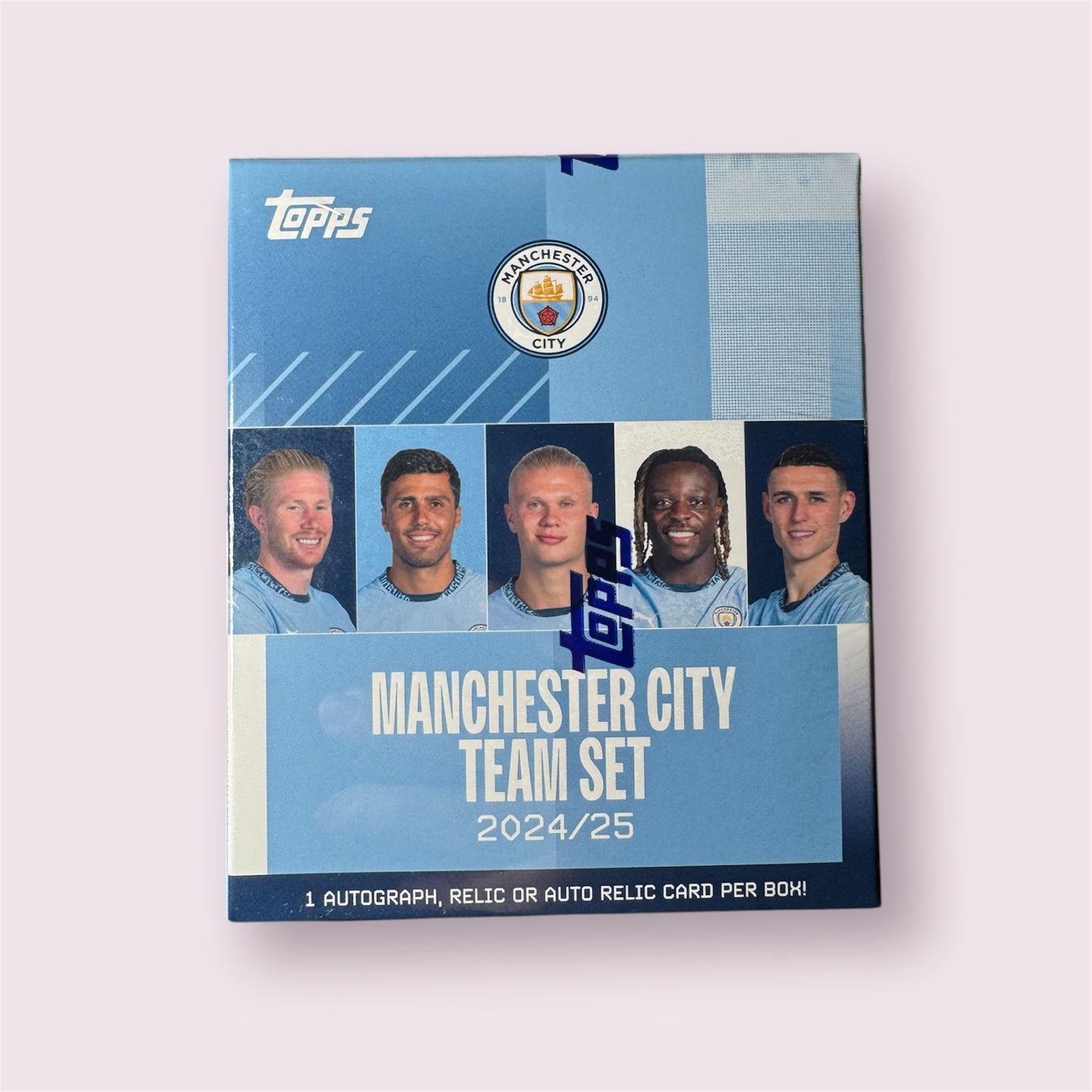 2024-25 Topps Manchester City Team set