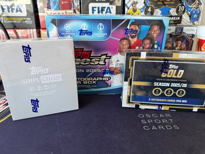 Break #1640 Topps UCC MIxer hobby break-Finest+Simplicidad+Gold