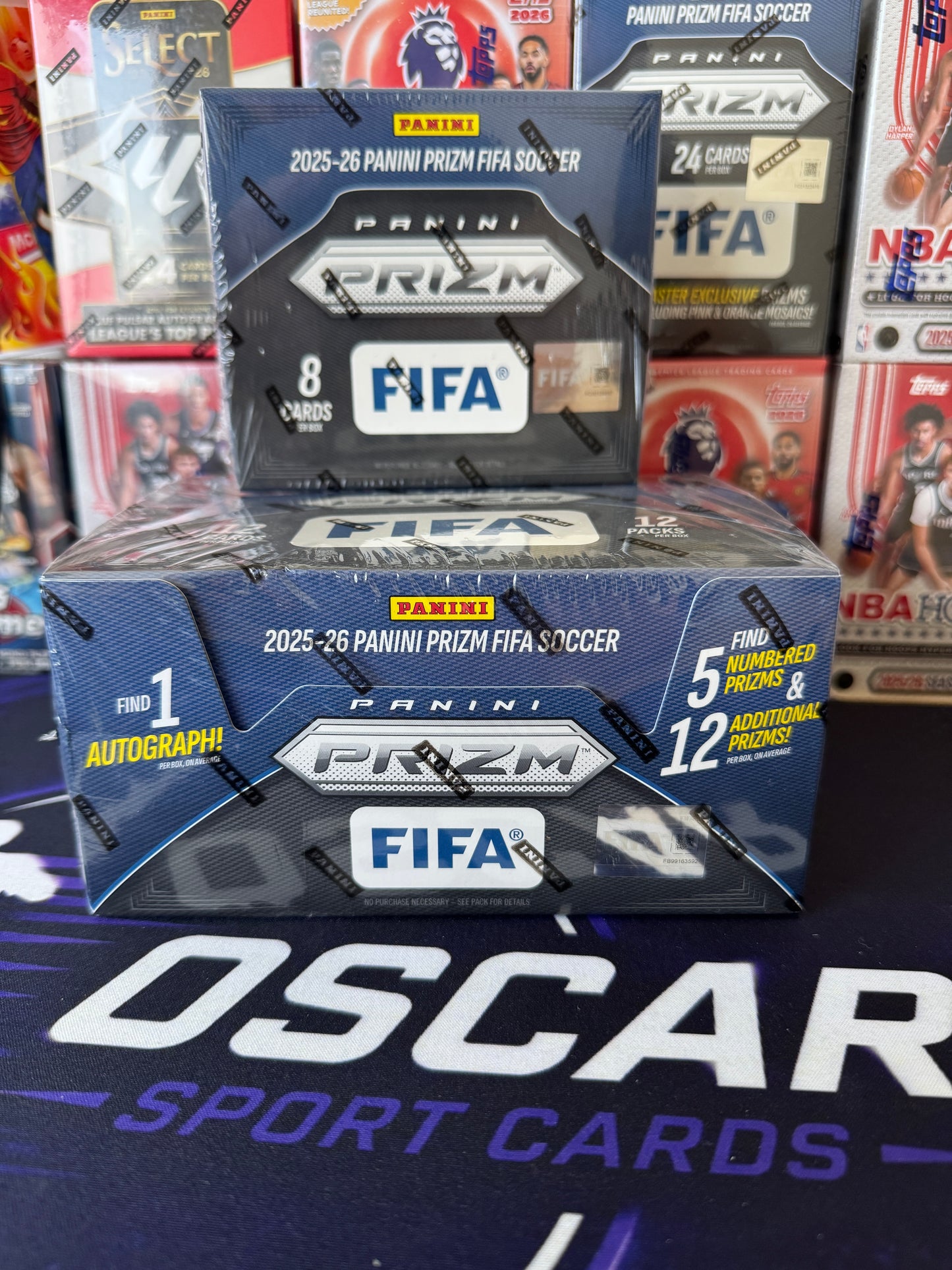 Break #1644 1db 2025-26 Fifa Prizm Hobby+1 db 25-26 Fifa Prizm Choice