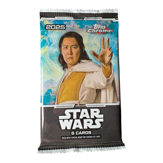 2025 Topps Chrome Star Wars blaster csomag
