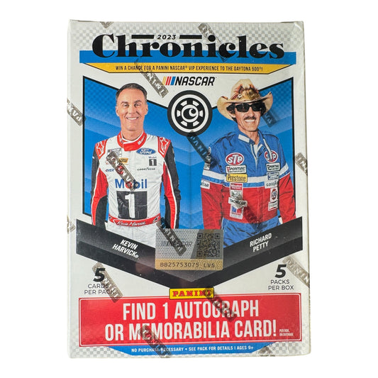 2023 Panini Chronicles Racing 5-Pack Blaster doboz
