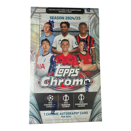2024-25 Topps Chrome Uefa Hobby doboz