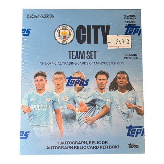 2023-24 Topps Manchester City team set