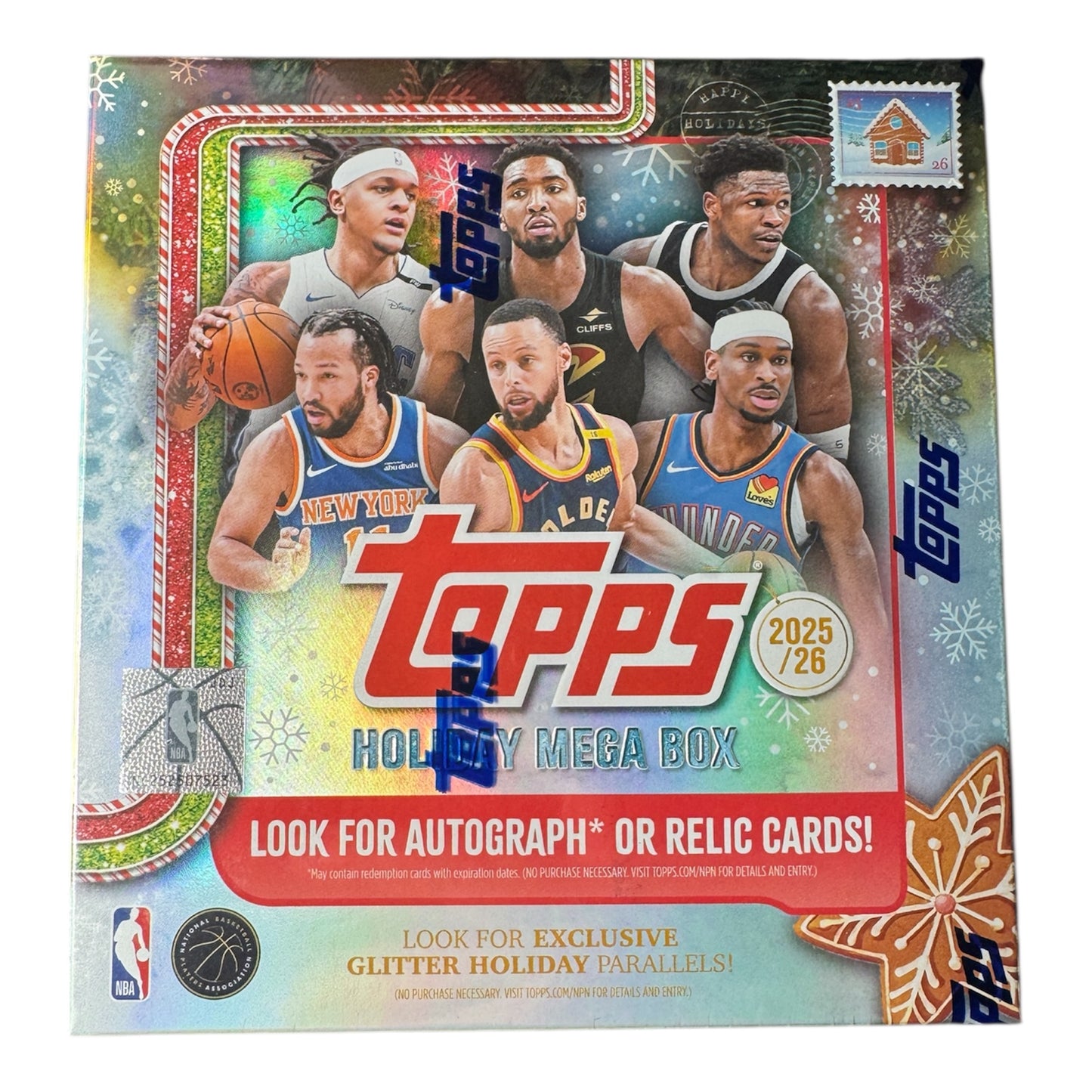 Topps NBA Flagship Holiday 25-26 Mega doboz