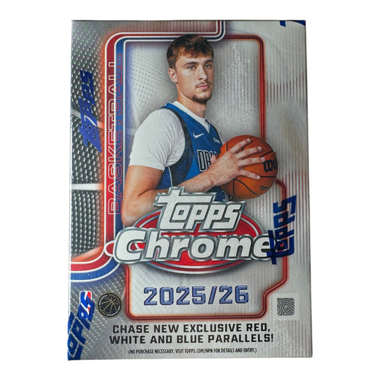 2025-26 Topps Chrome NBA value box