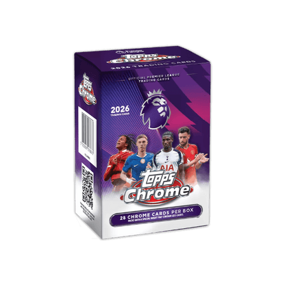 2025-26 TOPPS Chrome Premier League Soccer Cards Blaster Box