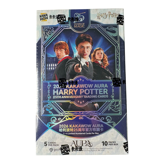 2026 Kakawow Aura Harry Potter 25th Anniversary Hobby doboz