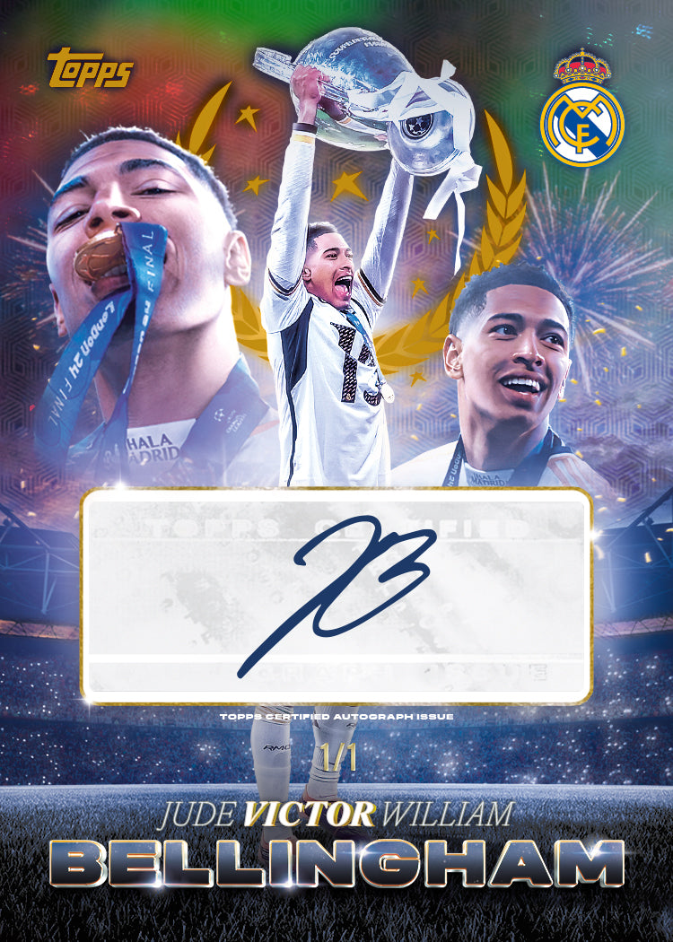 2025–26 Topps Los Blancos Real Madrid C.F. Hobby Box