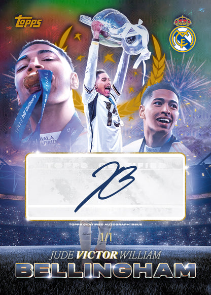 2025–26 Topps Los Blancos Real Madrid C.F. Hobby Box