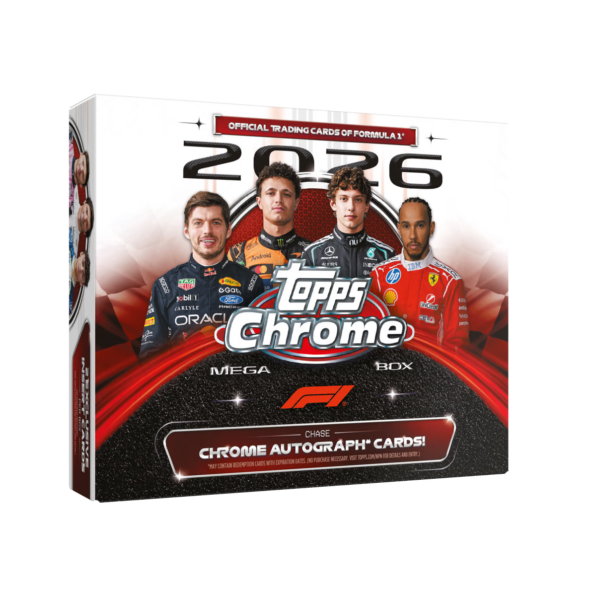 *Előrendelés*2026 Topps Chrome Formula 1® - Mega Box