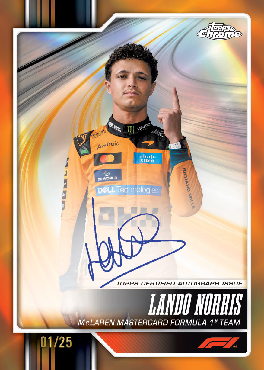 *Előrendelés*2026 Topps Chrome Formula 1® - Mega Box
