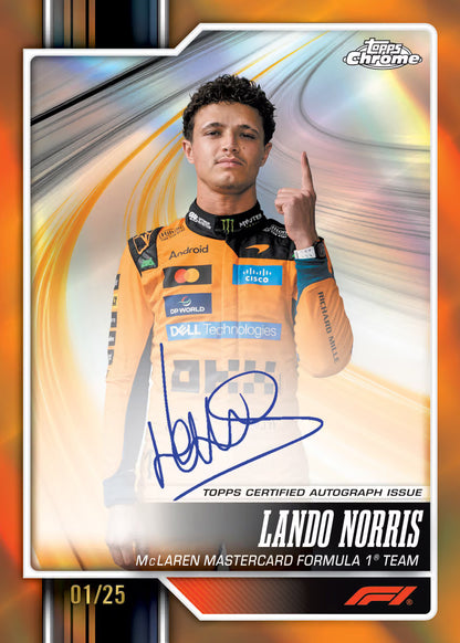 *Előrendelés*2026 Topps Chrome Formula 1® - Mega Box