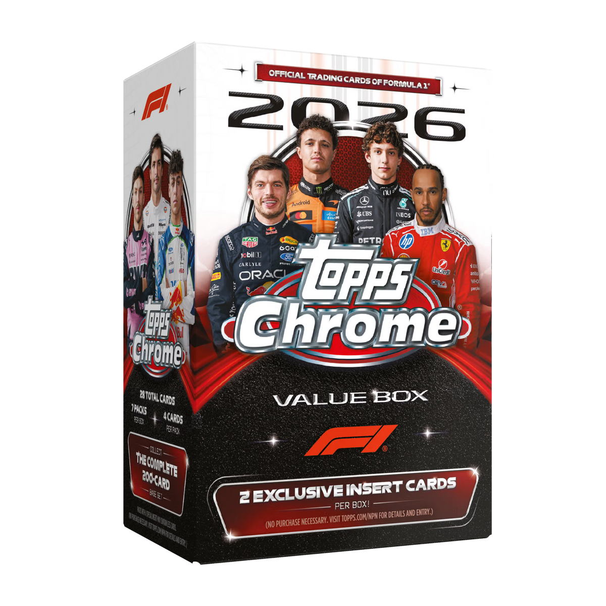 *Előrendelés*2026 Topps Chrome Formula 1® - Value Box