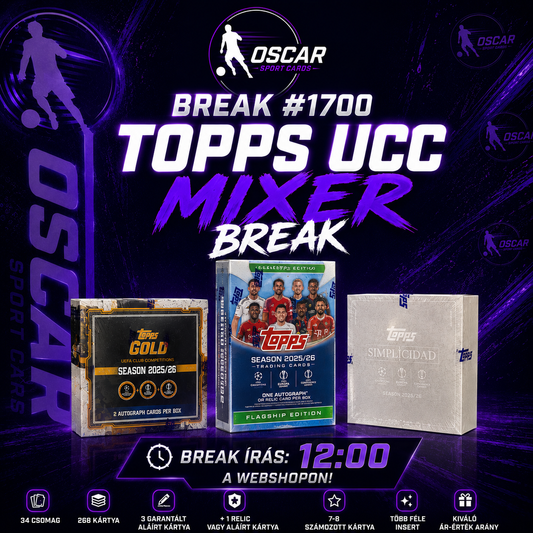 Break #1700 2025-26 Topps UCC Mixer Break- Gold/Simplicidad/Flagship