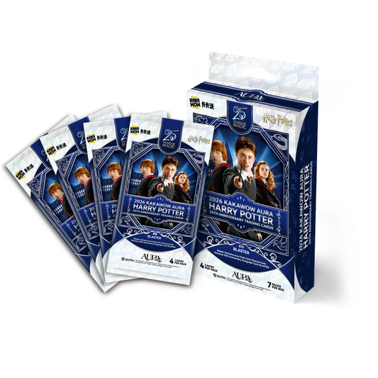 KAKAWOW - 2026 AURA Harry Potter 25th Anniversary Trading Cards Blaster Box
