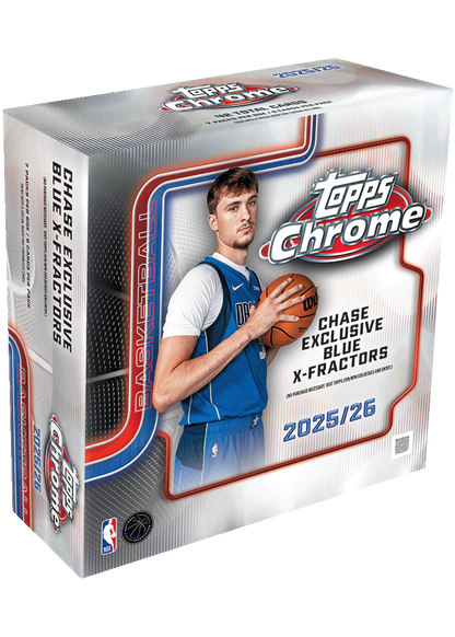 2025/26 Topps Chrome Basketball Mega box