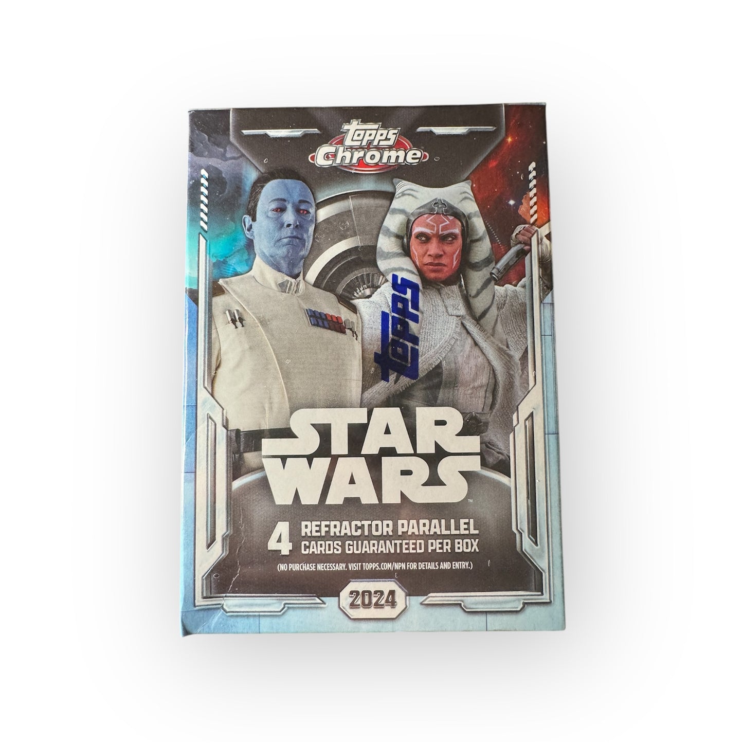 2024 Topps Chrome Star Wars blaster doboz