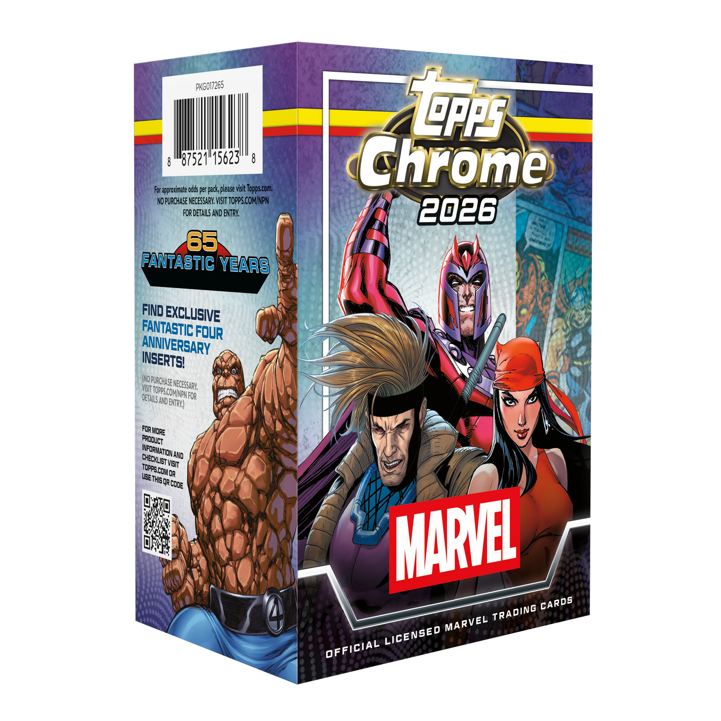 Topps Marvel Comics Chrome 2026 Value doboz
