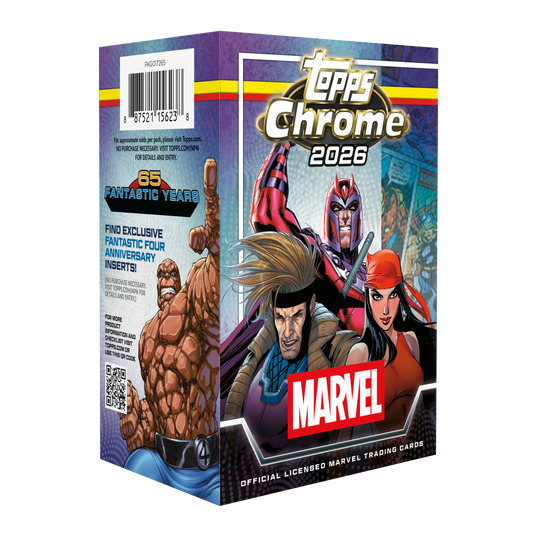 Topps Marvel Comics Chrome 2026 Value doboz