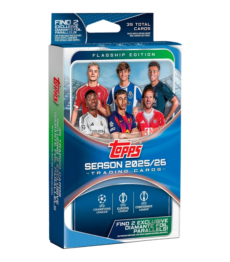2025-26 Topps UEFA Club Competitions Hanger Box