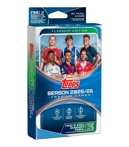 2025-26 Topps UEFA Club Competitions Hanger Box