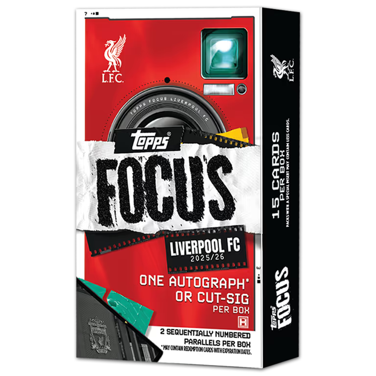 2025-26 TOPPS Focus Liverpool FC