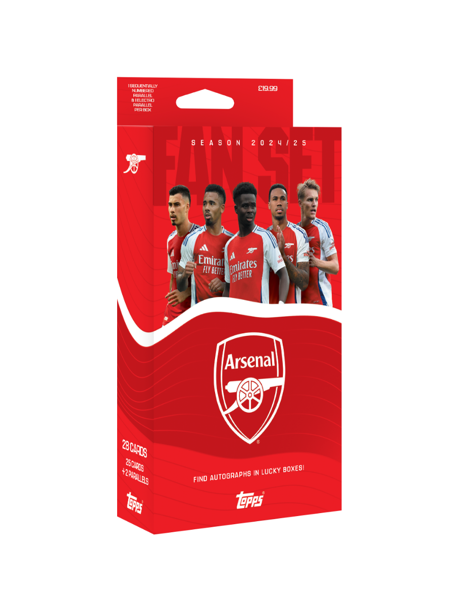 2024/25 Topps Arsenal Fan Set