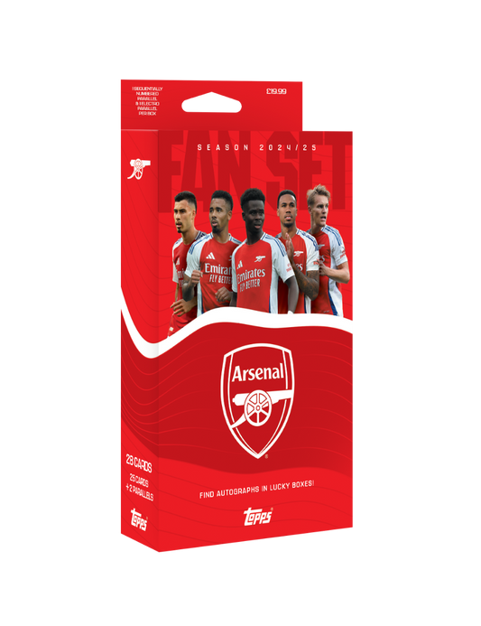 2024/25 Topps Arsenal Fan Set